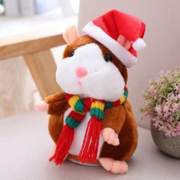 Talking Hamster Toy with Voice Mimicry and Movement