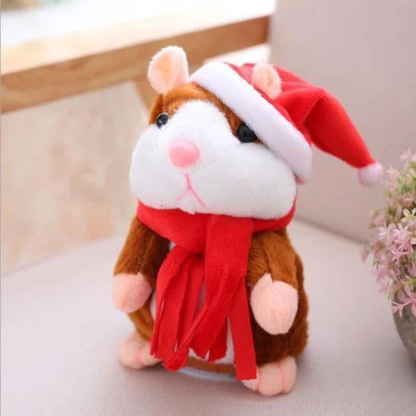 Talking Hamster Toy with Voice Mimicry and Movement