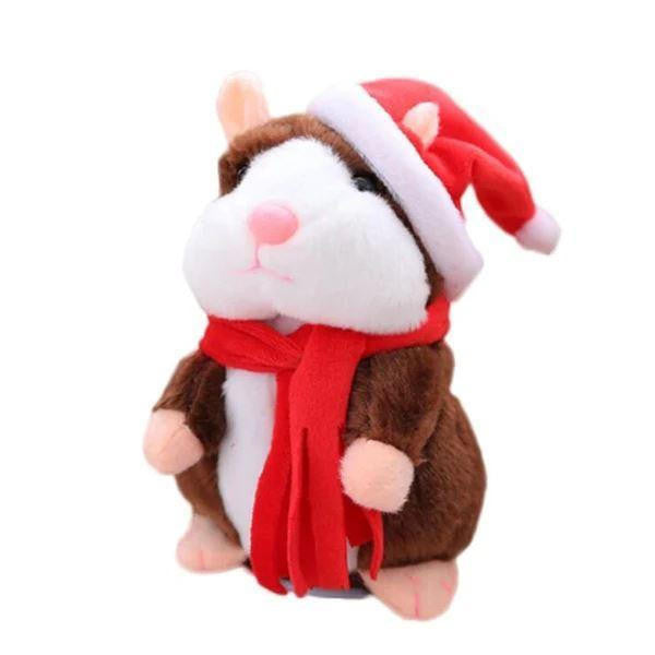 Talking Hamster Toy with Voice Mimicry and Movement