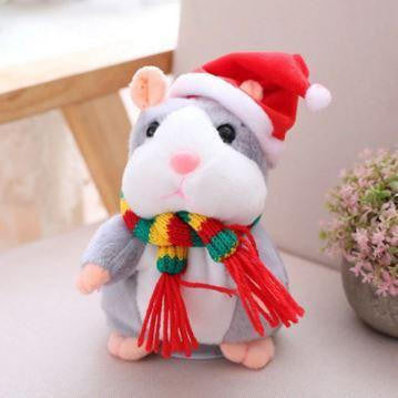 Talking Hamster Toy with Voice Mimicry and Movement