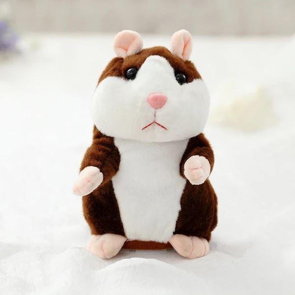 Talking Hamster Toy with Voice Mimicry and Movement