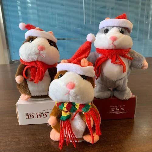Talking Hamster Toy with Voice Mimicry and Movement