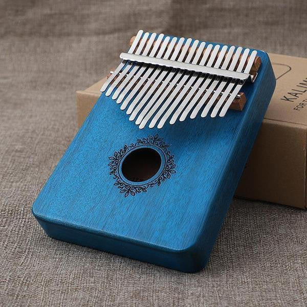 Kalimba 17 Keys Thumb Piano in Mahogany Wood