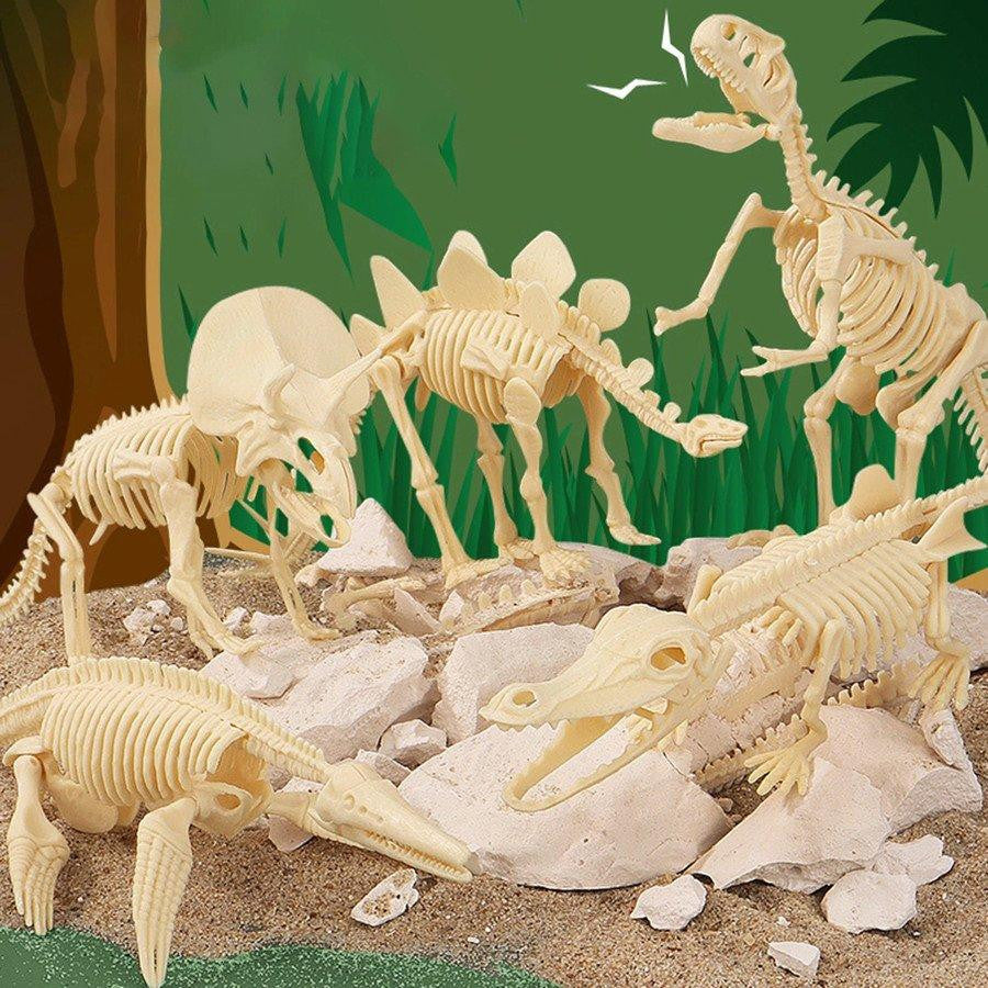 Dinosaur Excavation Kit with Fossil Dig Tools
