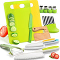 Toddler Kitchen Tools Set with Knives and Cutting Boards
