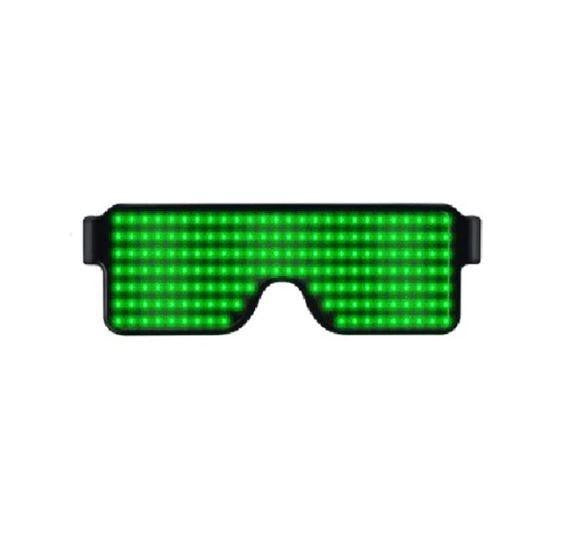 LED Party Glasses with Customizable Light Patterns