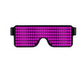 LED Party Glasses with Customizable Light Patterns