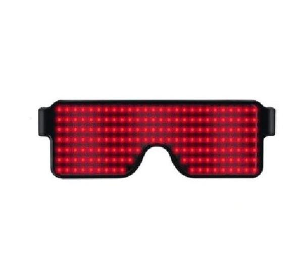 LED Party Glasses with Customizable Light Patterns