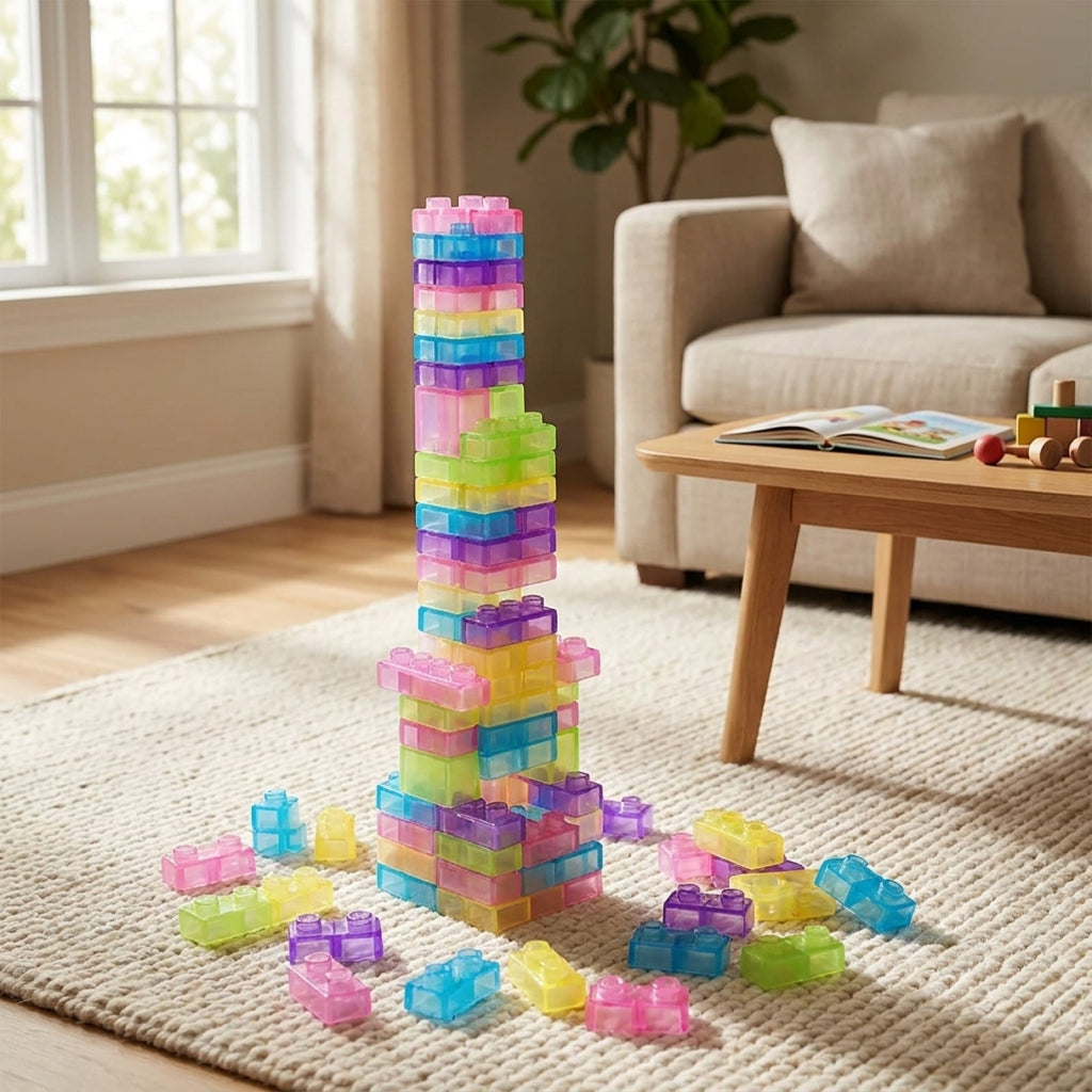 Jelly Blocks, 40-Piece Soft Building Set