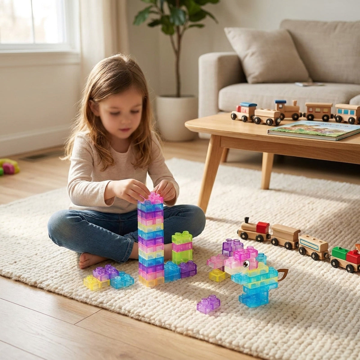 Jelly Blocks, 40-Piece Soft Building Set