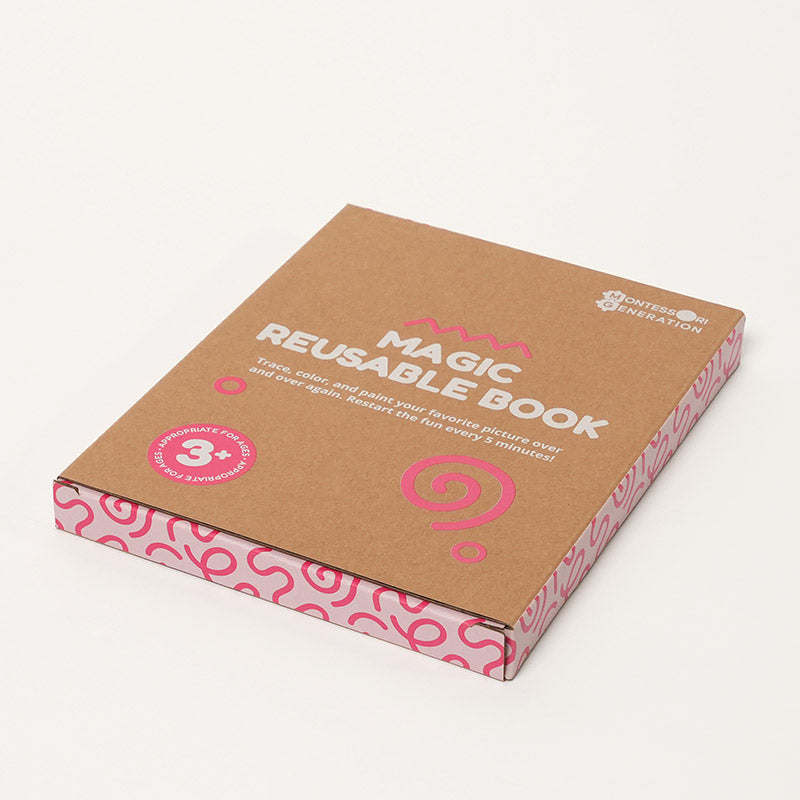 Reusable Water Coloring Book with Magic Pen