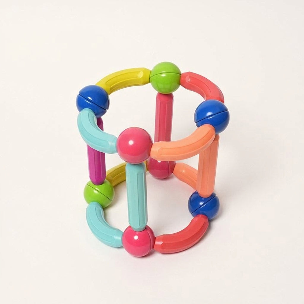 Magnetic Building Blocks, 36-Piece Colorful Construction Set