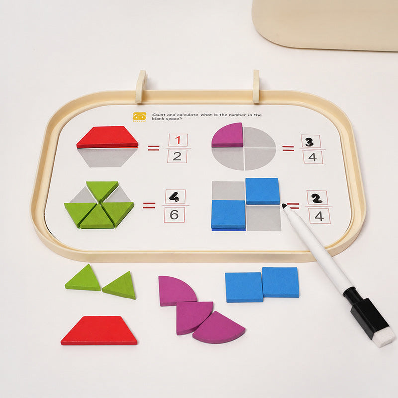 Magnetic Shape Puzzle with 250 Foam Pieces & Storage Box