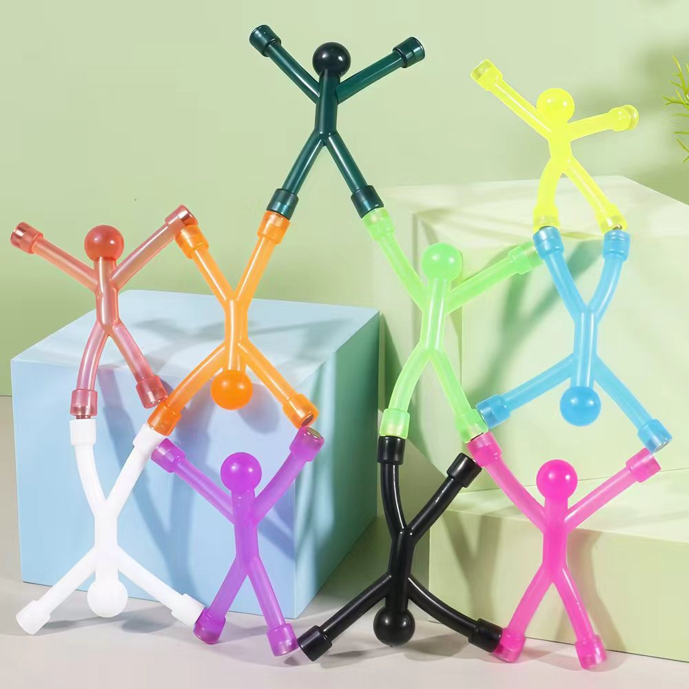 Magnetic Stick Figures, Bendy Fidget Toy For Kids