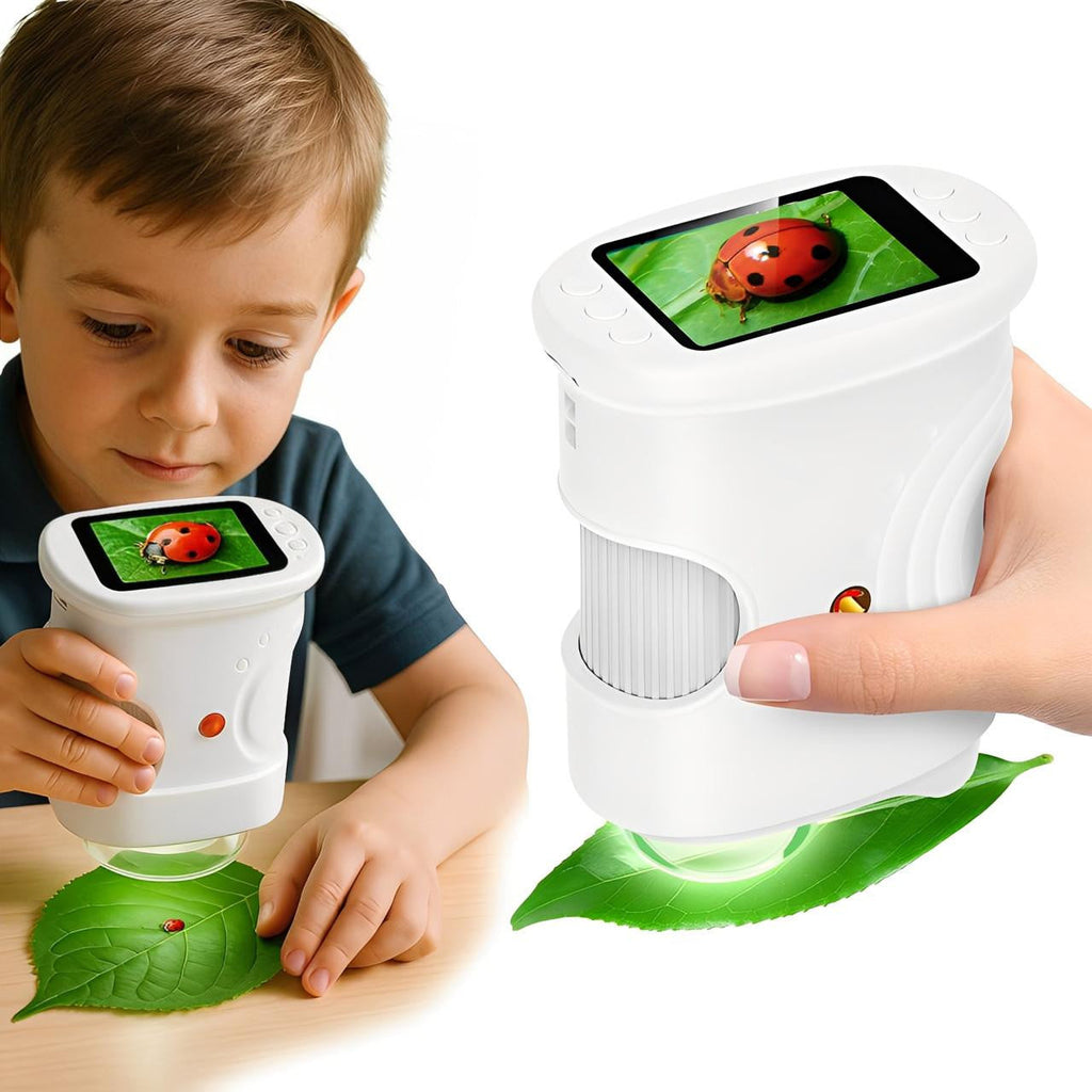Digital Microscope for Kids with 1000x Magnification and Photo Function