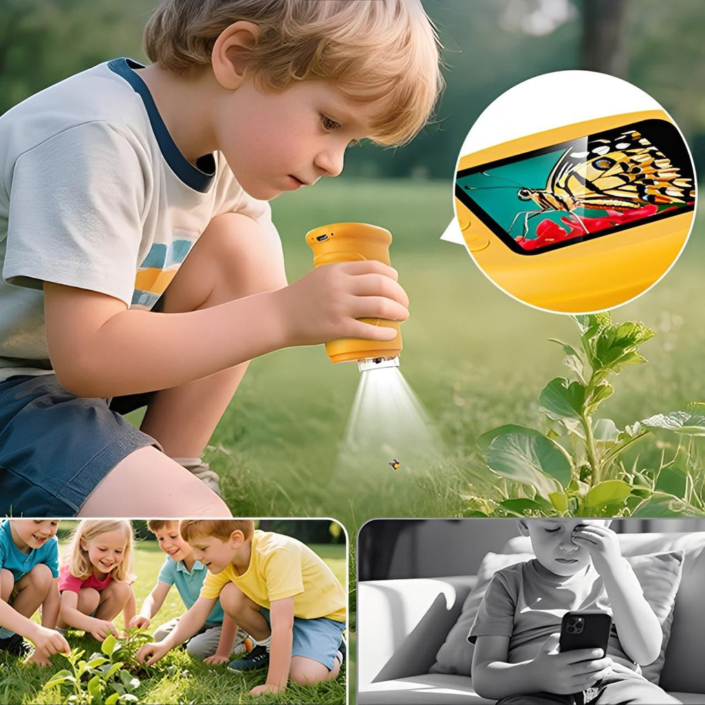 Digital Microscope for Kids with 1000x Magnification and Photo Function