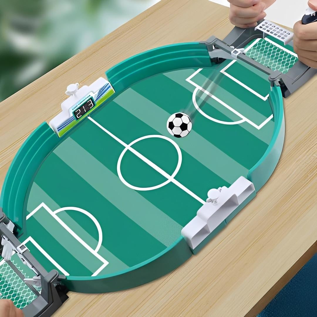 Tabletop Soccer Game, Compact Two-Player Football Arena