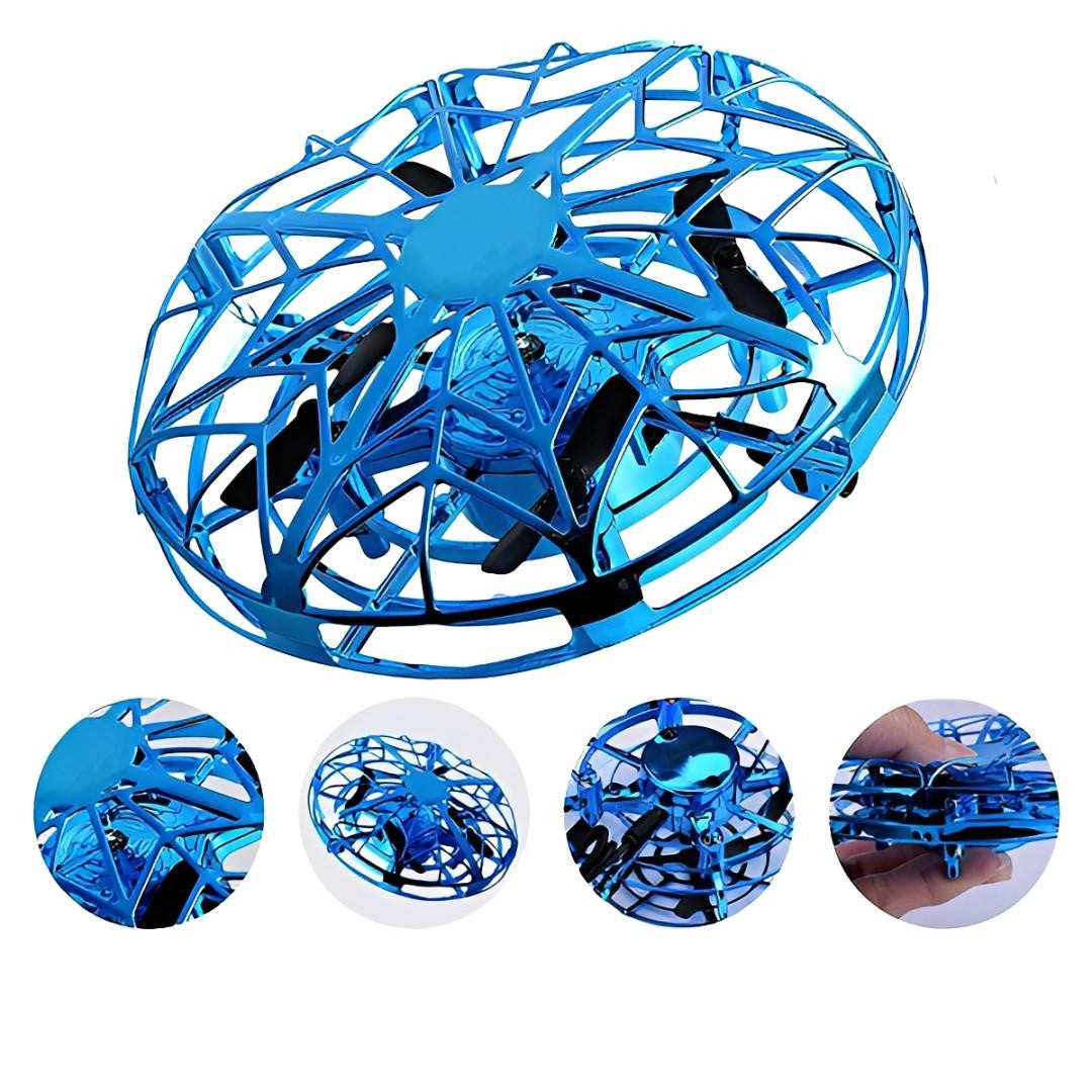 Hand Controlled Mini Drone with Gesture Sensing