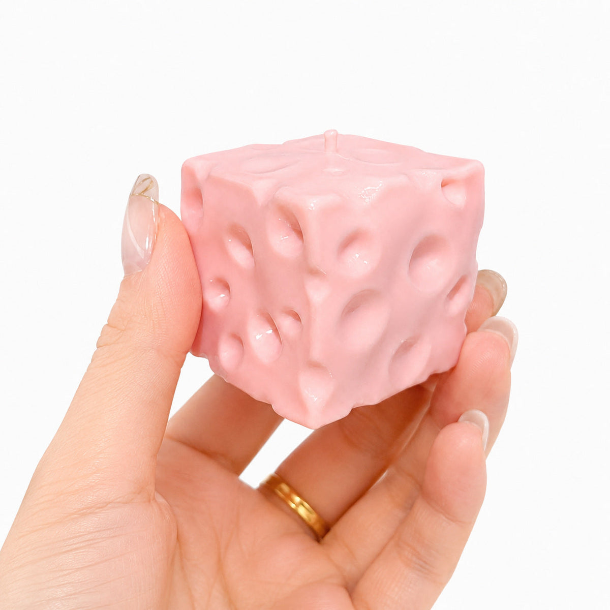 Moldable Cheese Squishy, Non-Rebound Sensory Fidget Toy