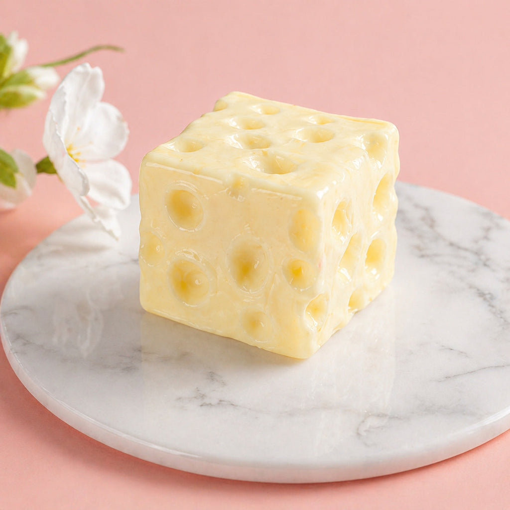 Moldable Cheese Squishy, Non-Rebound Sensory Fidget Toy