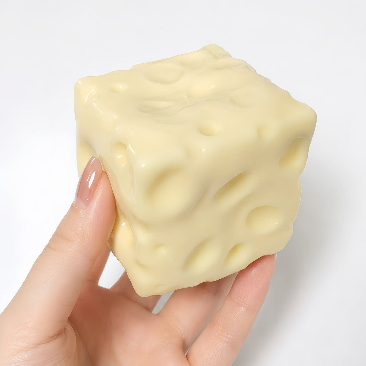 Moldable Cheese Squishy, Non-Rebound Sensory Fidget Toy
