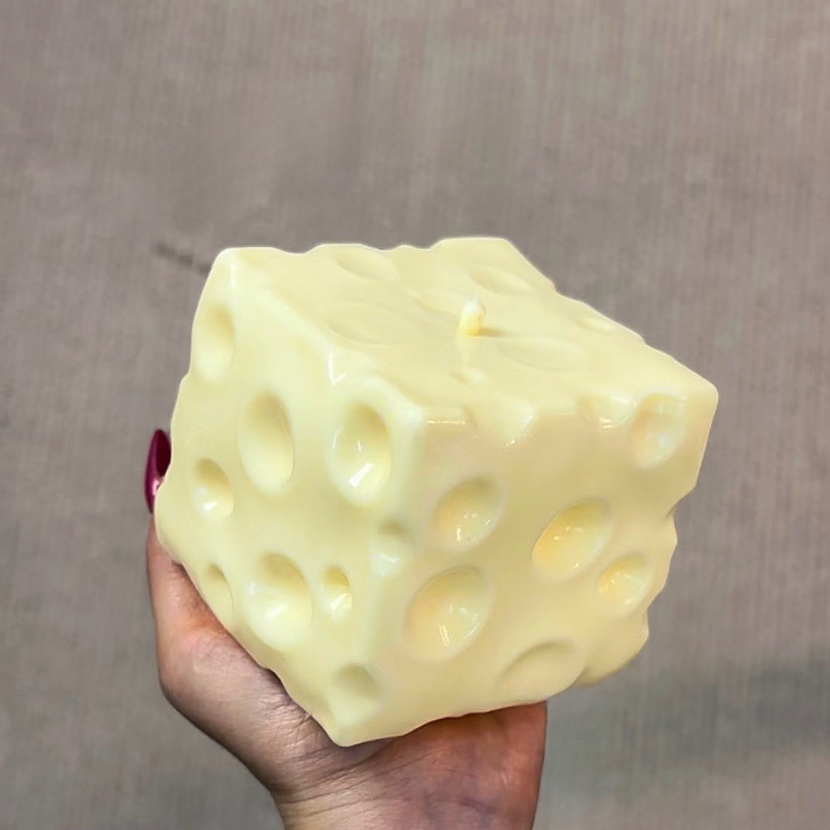 Moldable Cheese Squishy, Non-Rebound Sensory Fidget Toy
