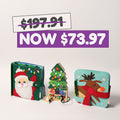 Montessori Christmas Toys Bundle with Books and Switchboard