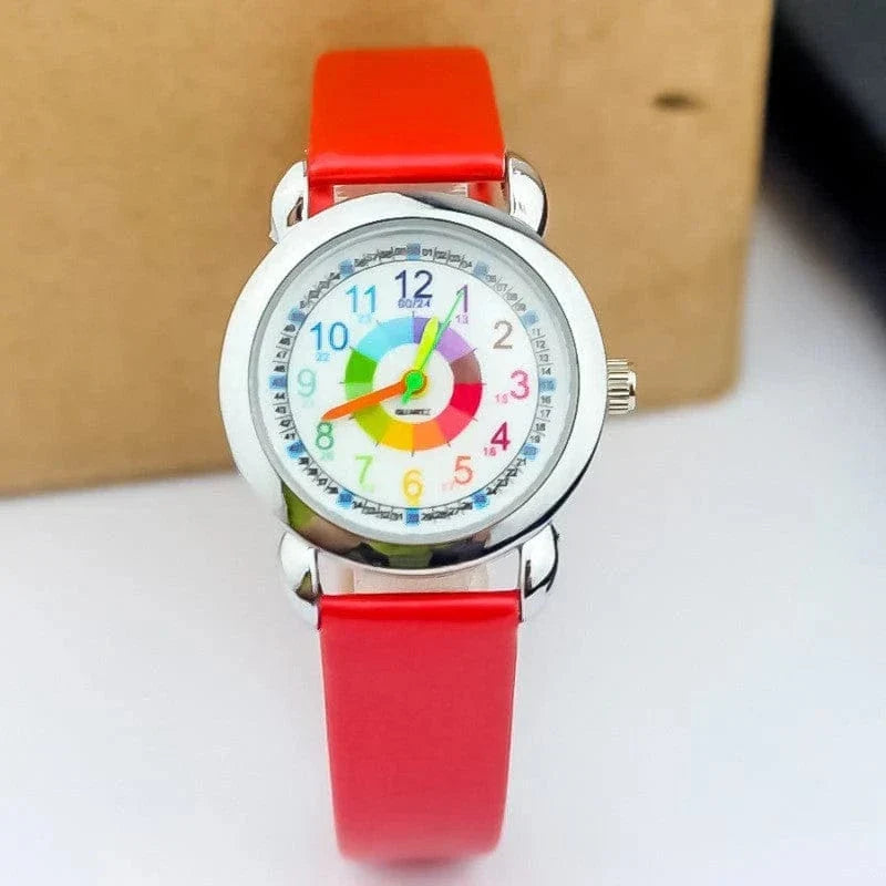 Learning Watch for Kids with Colorful Dial and Markers