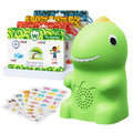 Dinosaur Talking Flash Cards, 148-Card Phonics Reader & Sticker Set