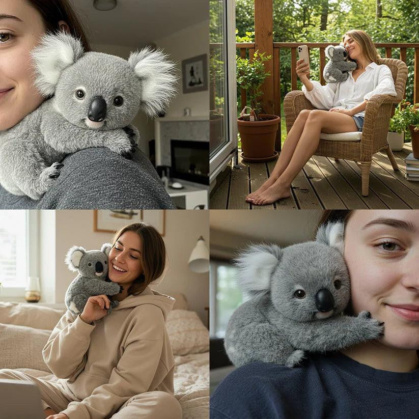 Weighted Koala Plush with Soft Fur and Calming Design