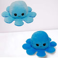 Reversible Octopus Plush with Dual Mood Faces
