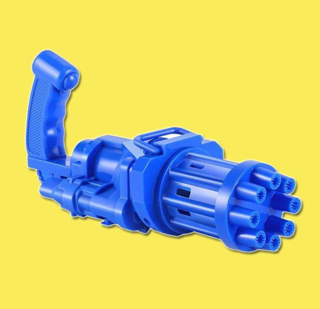 Bubble Gun Machine with 8 Multi-Barrel System