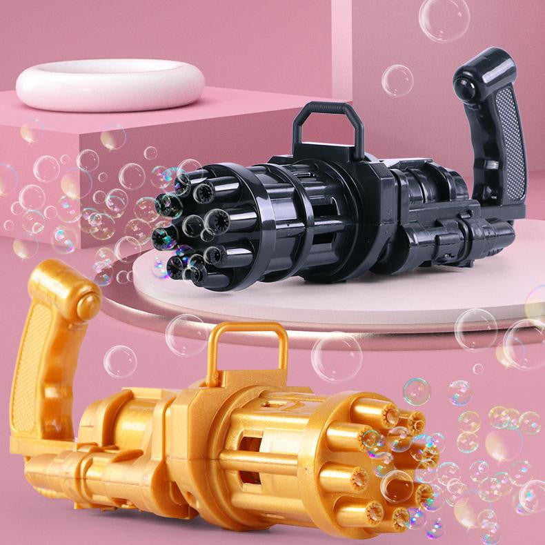 Bubble Gun Machine with 8 Multi-Barrel System