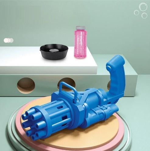 Bubble Gun Machine with 8 Multi-Barrel System
