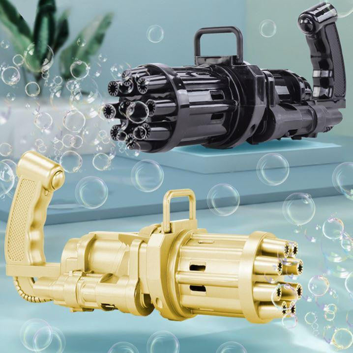 Bubble Gun Machine with 8 Multi-Barrel System