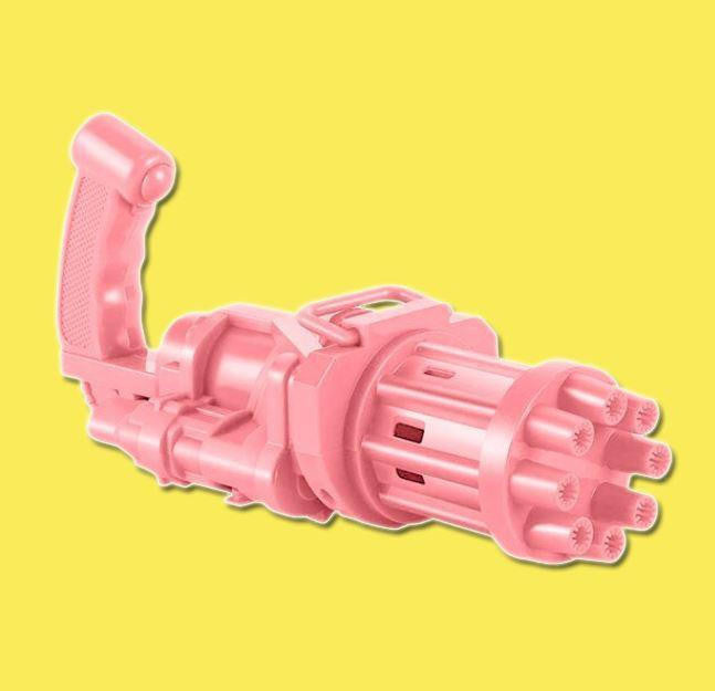 Bubble Gun Machine with 8 Multi-Barrel System