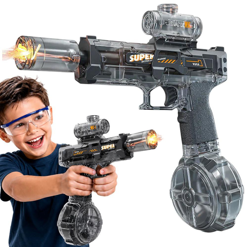 Electric Water Gun with LED Lights and Long Range