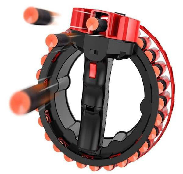 Foam Dart Blaster with 28-Round Rotating Drum
