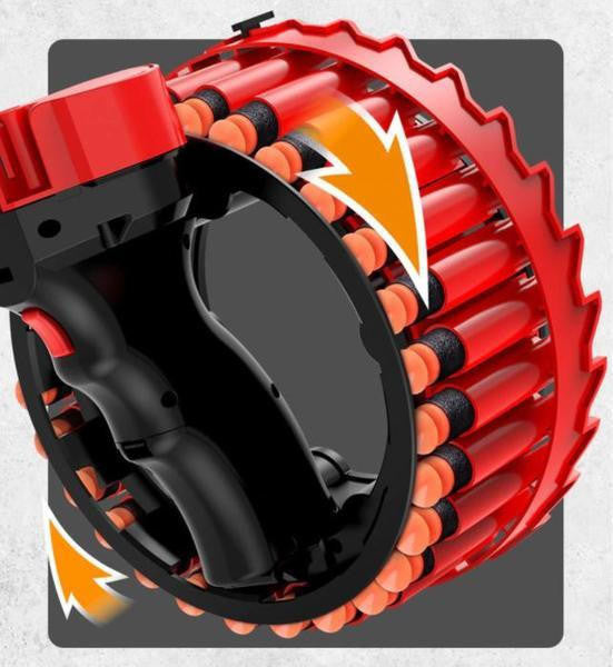 Foam Dart Blaster with 28-Round Rotating Drum