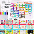 Preschool Busy Book, 30 Montessori Activities With Markers