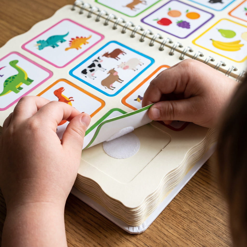 Preschool Busy Book, 12-Theme Learning Activity Binder