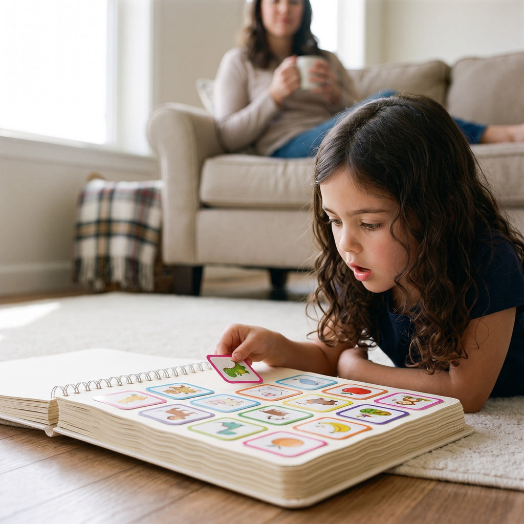 Preschool Busy Book, 12-Theme Learning Activity Binder