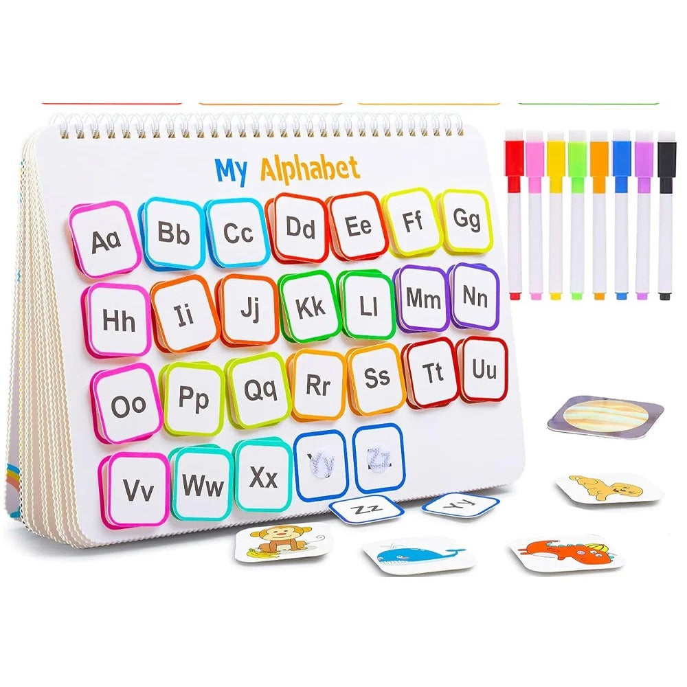Preschool Busy Book, 12-Theme Learning Activity Binder