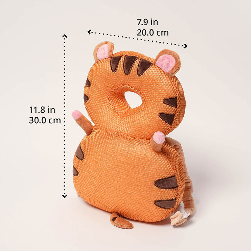Baby Head Protector Backpack with Cushioned Bee Design