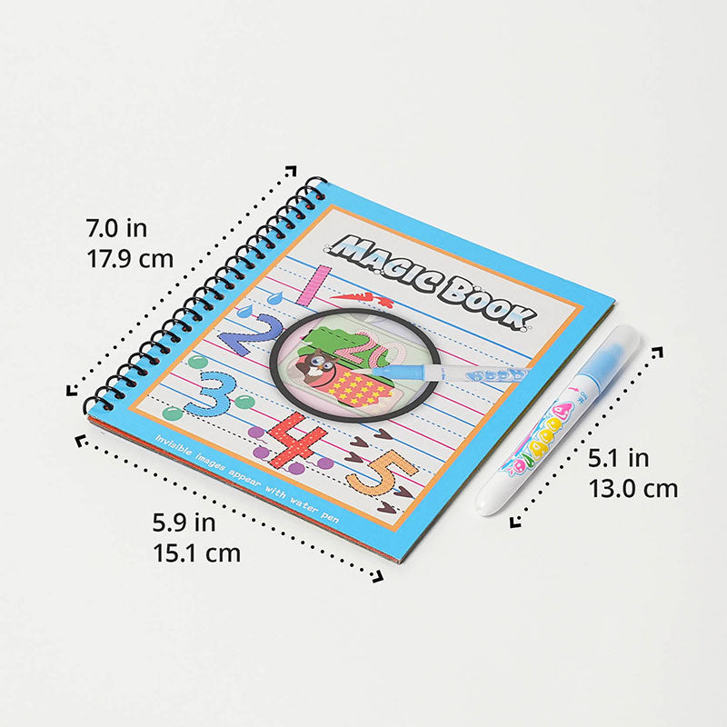 Reusable Water Coloring Book with Magic Pen