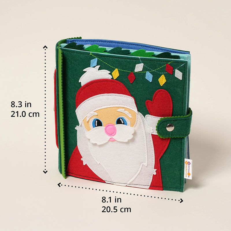 Quiet Felt Book, Santa's Christmas Activity Pages