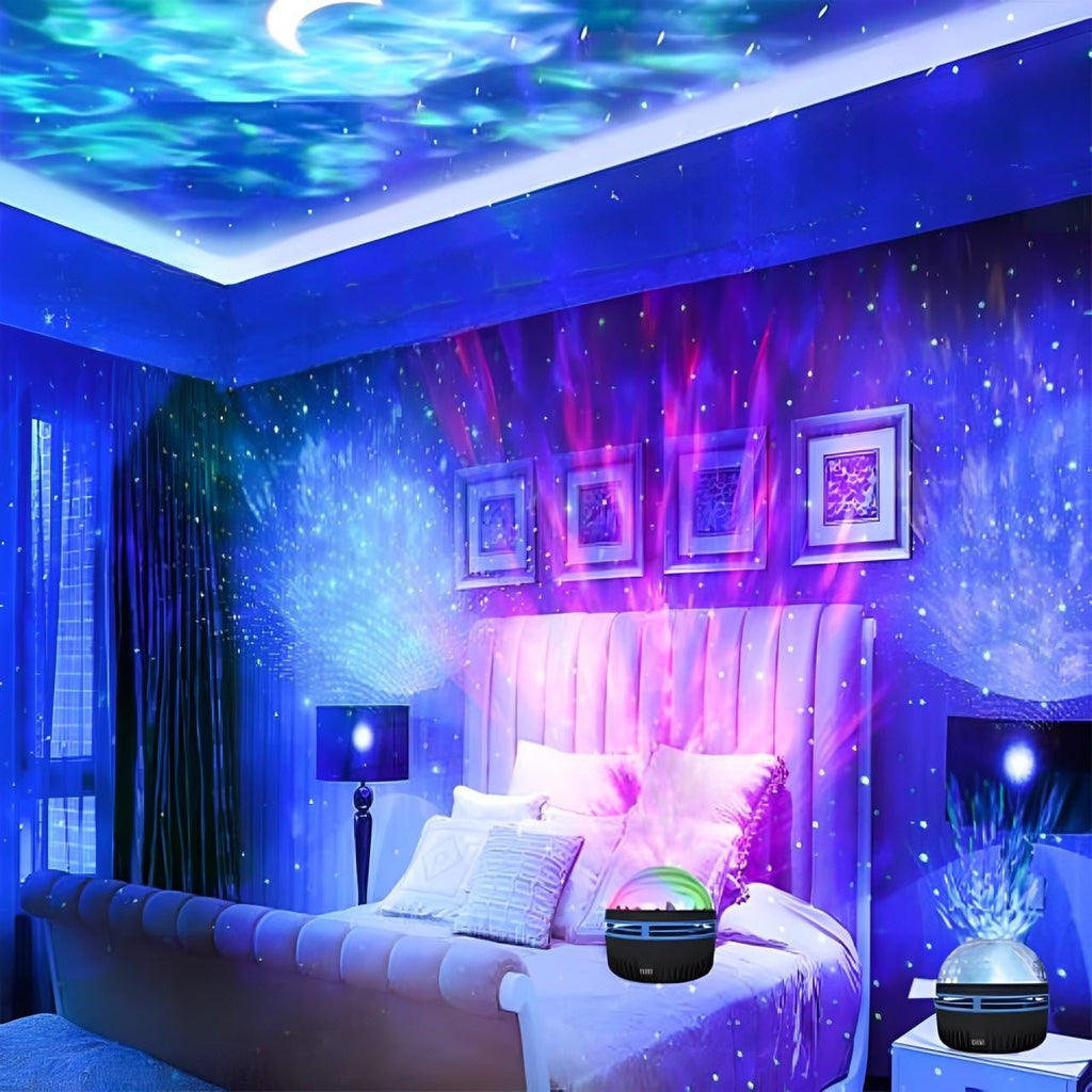 Aurora Projector Light with Ocean Wave Effects and Remote