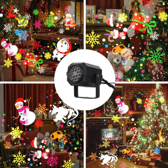 Christmas Light Projector with 16 Festive Patterns