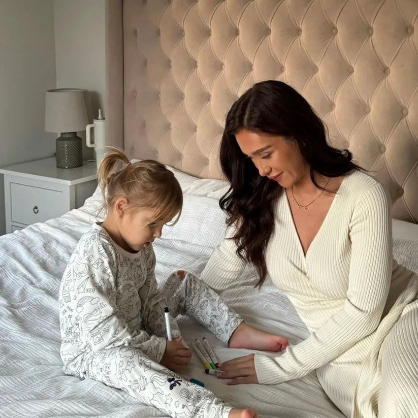 Coloring Pajamas for Kids with Creative Design Patterns