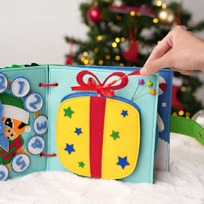 Quiet Felt Book, Santa's Christmas Activity Pages